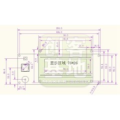 MKS 2004 LCD display smart controller optimized version