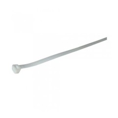Zip tie nylon cable white 3 x 100 mm (10 units)