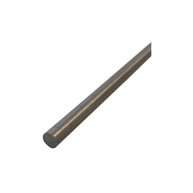 Varilla / Barra de acero inoxidable calibrada 12mm (1 metro)