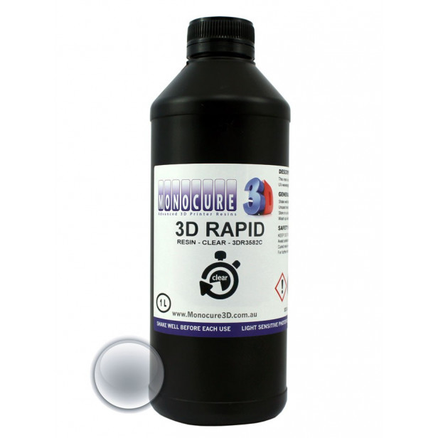 Rapid Resin Clear Monocure 3D 1 Litre