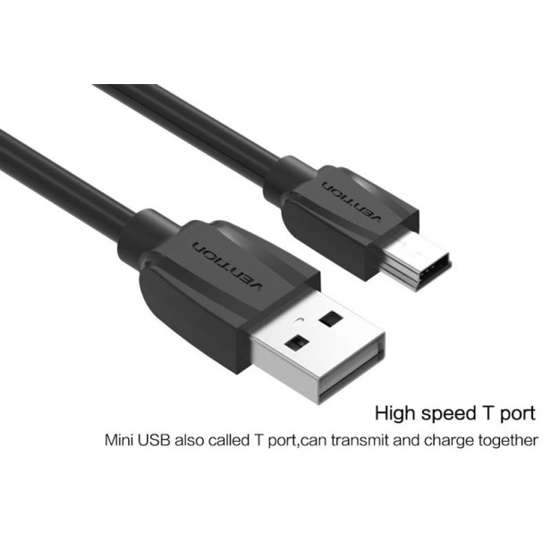 Mini USB cable 2 meters