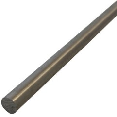 Varilla / Barra de acero inoxidable calibrada 10mm (1 metro)
