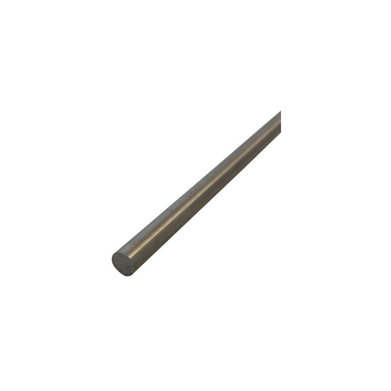 Varilla / Barra de acero inoxidable calibrada 10mm (1 metro)