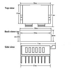 Driver TB6600 4A 9~42V TTL 32 Micro-Step CNC control motor paso a paso