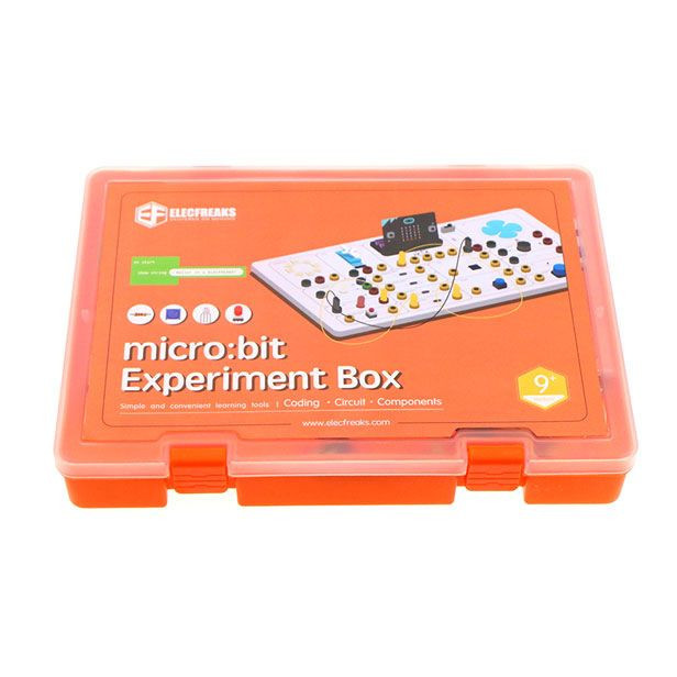 Caja para realizar experimentos con micro:bit  (micro:bit no incluida)