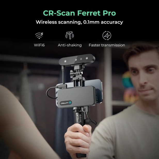 Escáner 3D CR-Scan Ferret Pro