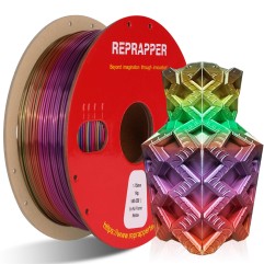 FILAMENTO PLA SILK (SEDA) REPRAPPER | IMPRESORAS 3D - Rainbow