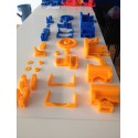 Plastic parts Kit for Prusa i3 Steel