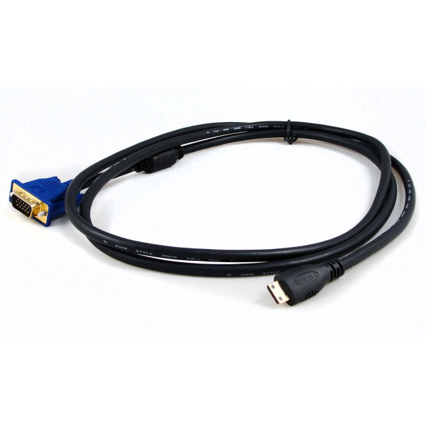 Mini HDMi to VGA cable