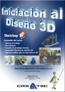 Curso Iniciación al Diseño 3D con Sketchup