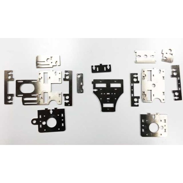 Piezas eje X en aluminio - Actualización Prusa i3 PSIQUE Steel