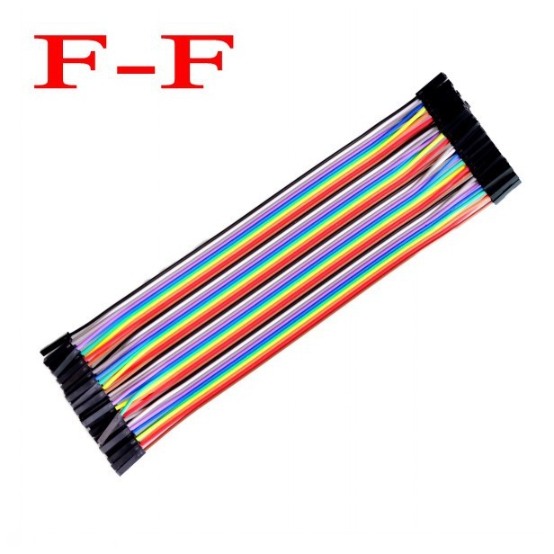 Cables Jumper 30cm Hembra/Hembra x40 – Arduino y protoboard