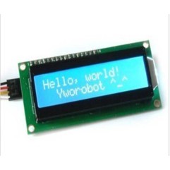 LCD 1602 Azul I2C (compatible con Arduino)