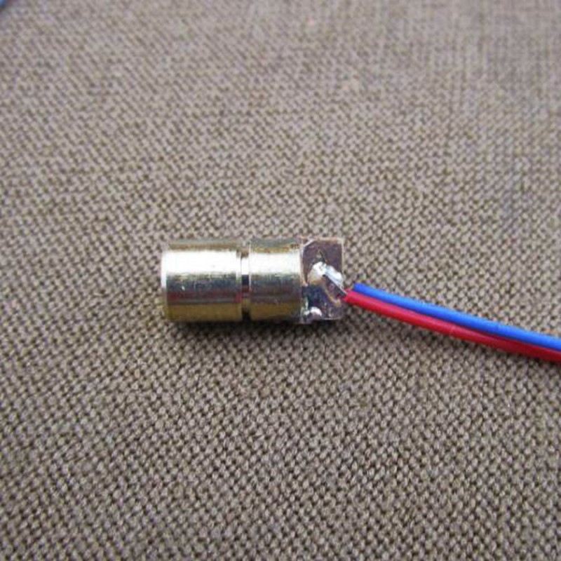 Mini láser 5mw 650nm de punto rojo enfocable