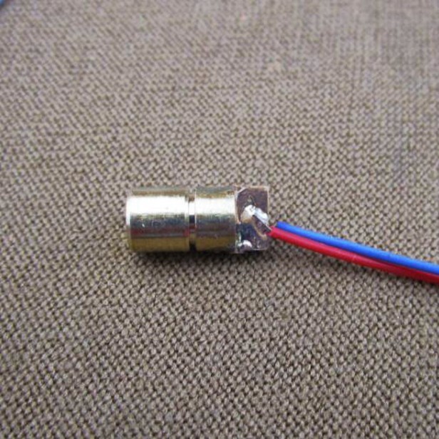 Mini láser 5mw 650nm de punto rojo enfocable