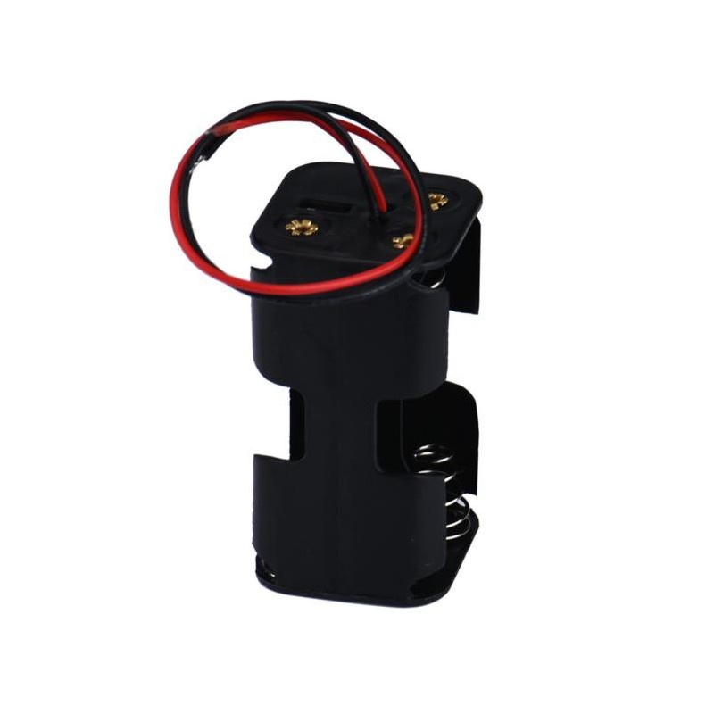 Soporte para baterías (porta - pilas) 4 (2x2 AA)