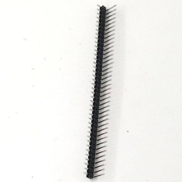 Pin conector macho 90º