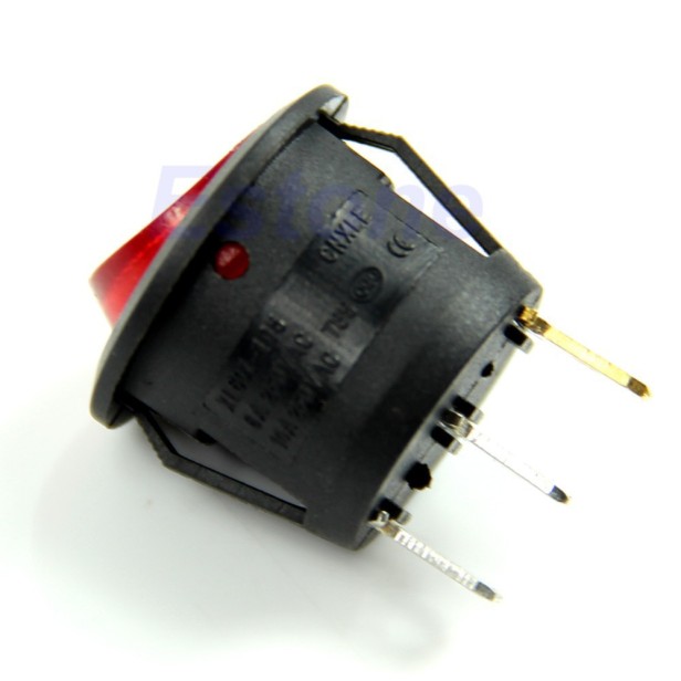 Botón interruptor ON/OFF Luz Roja