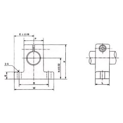 Soporte vertical SK12 SH12