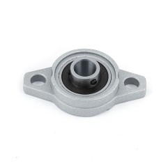 KFL10 10mm Dia Bore Aluminum Alloy Self- Aligning Flange Bearing Oval Pillow Block