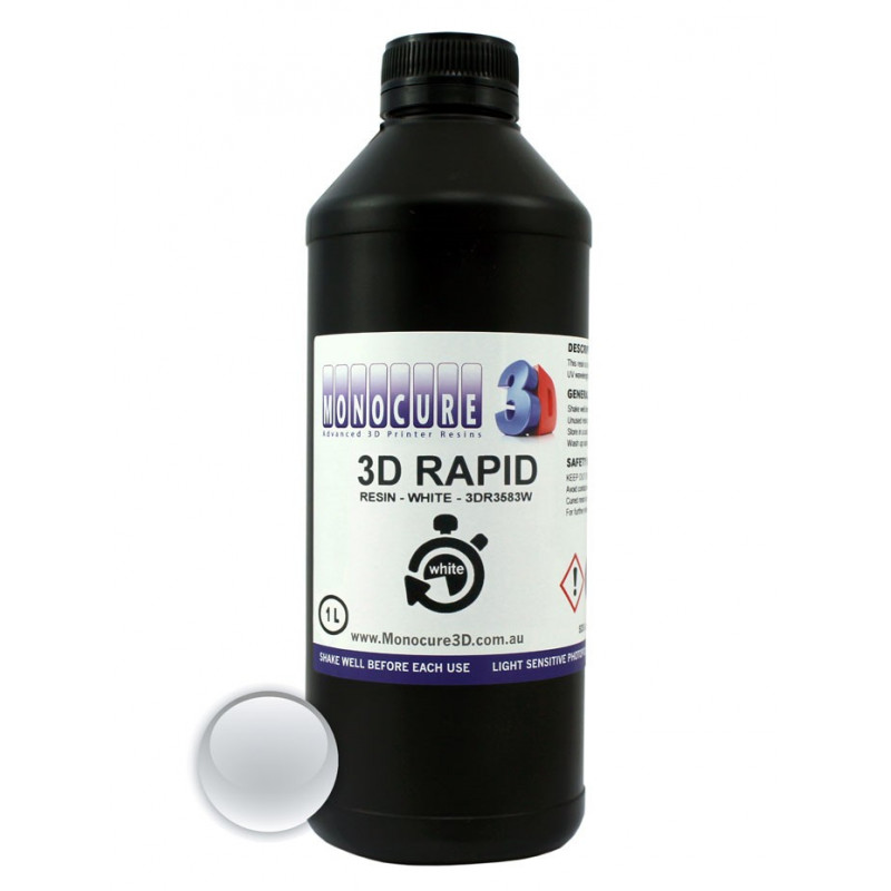 Resina Blanca 1 litro Monocure 3D