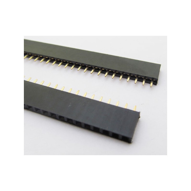 Pin conector hembra 2.54mm