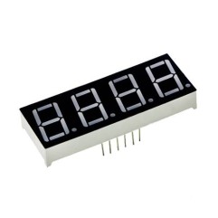 0.56 inch Red 4 Digit 7 Segment LED Display CC 12pin