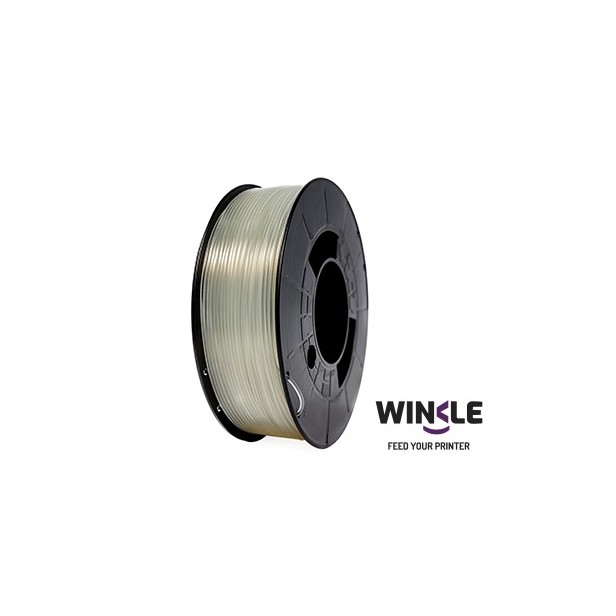 FILAMENTO PLA TRANSPARENTE (WINKLE) PARA IMPRESORA 3D