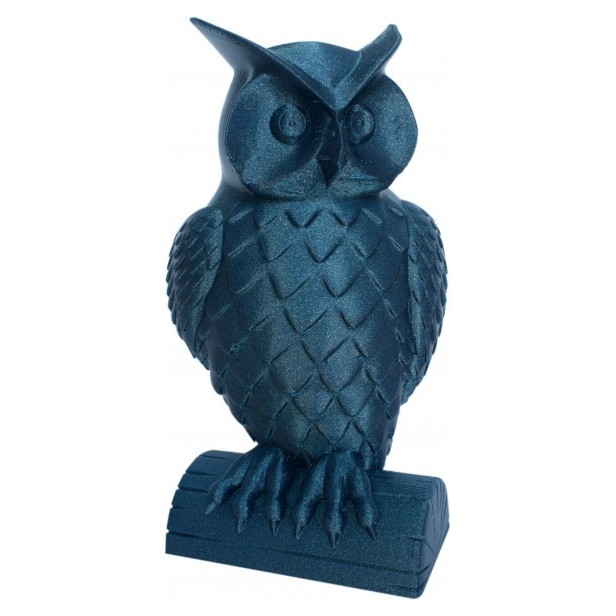 Filamento Flexible Glitter Azul (metalizado) Smartfil