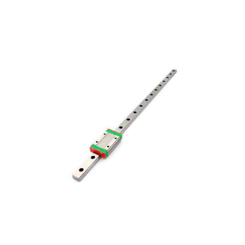 Guía lineal MGN12 de 200 mm y carro MGN12H