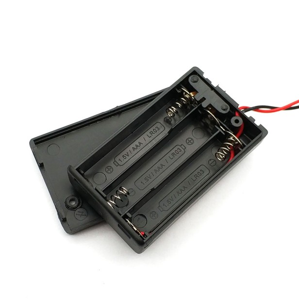 Battery Holder - 2x AAA with 2 Pin JST Connector for BBC micro:bit