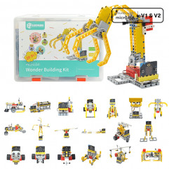 Kit de piezas Wonder Building para micro:bit. ¡Crea tu robot!