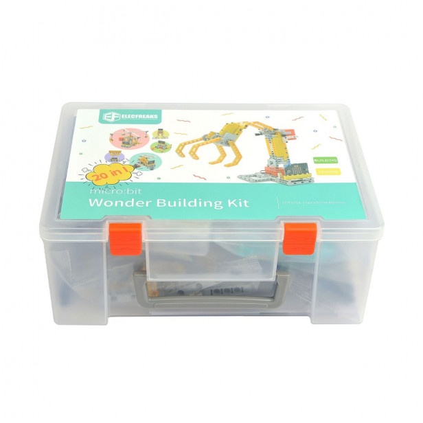 Kit de piezas Wonder Building para micro:bit. ¡Crea tu robot!