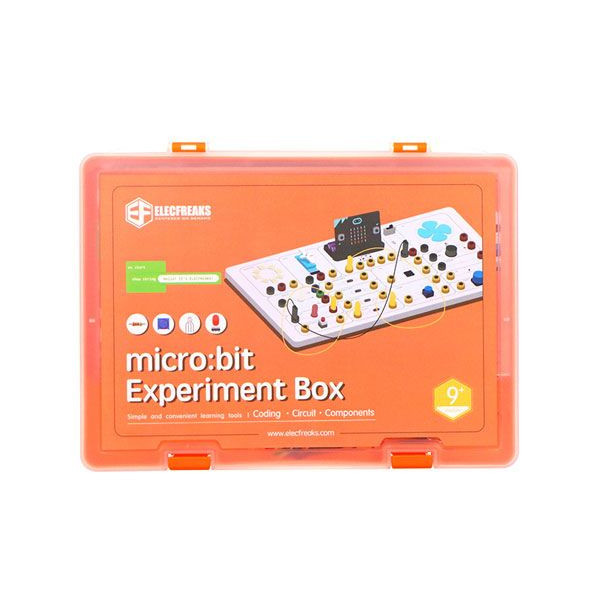 Caja para realizar experimentos con micro:bit  (micro:bit no incluida)