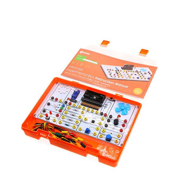 Caja para realizar experimentos con micro:bit  (micro:bit no incluida)
