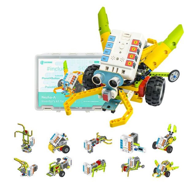 Kit de piezas NEZHA Inventor's para Arduino