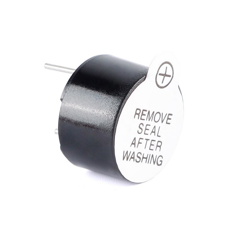 Zumbador Activo 12V | Buzzer de Alarma para Electrónica y Automatización