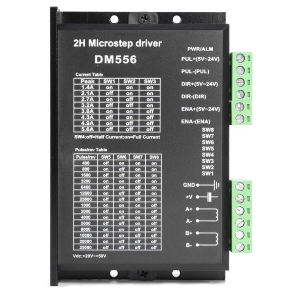 Controlador de motor paso a paso digital DM556