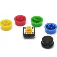 Tact Interruptor de Botón 4 Pin DIP