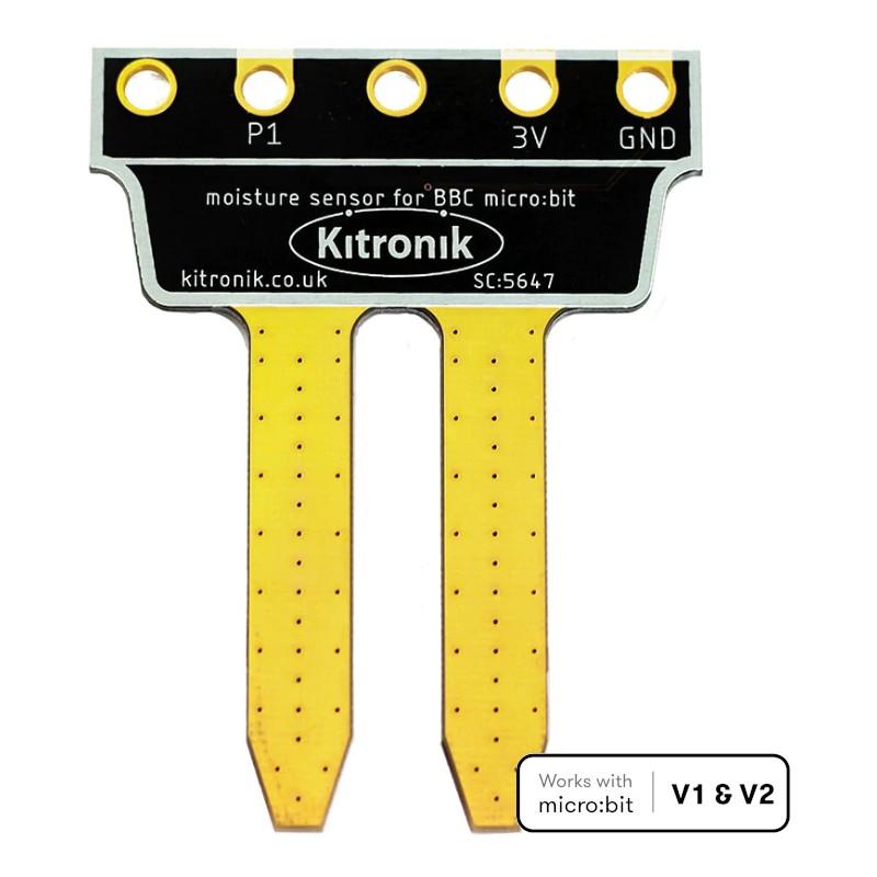 Sensor de humedad de suelo para micro:bit