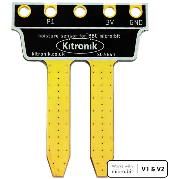 Sensor de humedad de suelo para micro:bit