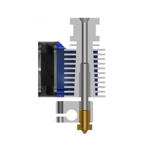Hotend E3D Full Metal 3mm directo (v6) Mecánica Productos-Createc 3D Shop