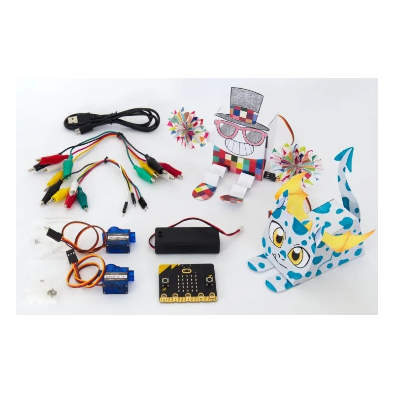 OKdo micro:bit Build a Paper Robot Kit