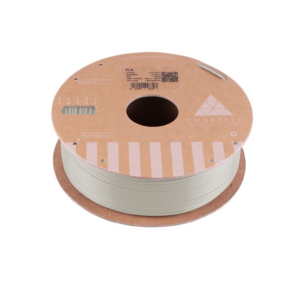LIGHT GREY PLA FILAMENT FOR 3D PRINTERS