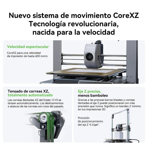 IMPRESORA 3D ENDER 3 V3 DE CREALITY