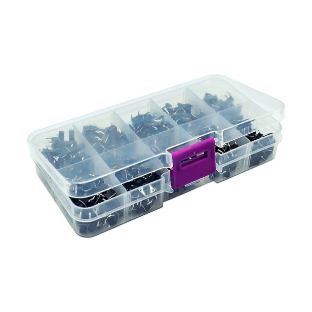 Kit de Pulsadores Táctiles Tact Switch 250 pcs | Robotic & Electronic