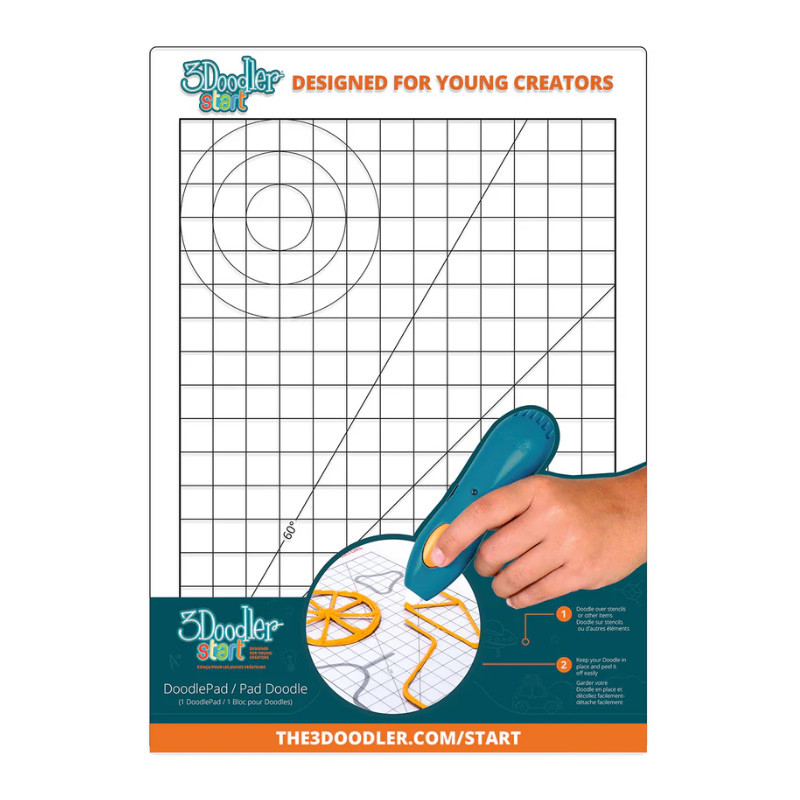 DoodlePad 3Doodler Start para niños | Compatible con bolígrafo 3D