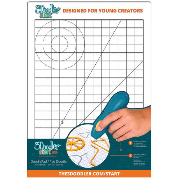 DoodlePad 3Doodler Start para niños | Compatible con bolígrafo 3D