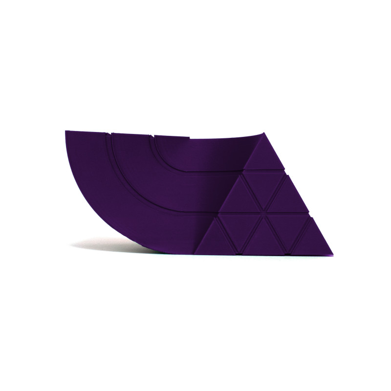 Filamento PLA Morado oscuro (Aubergine) Smartfil 1,75 o 2.85 mm