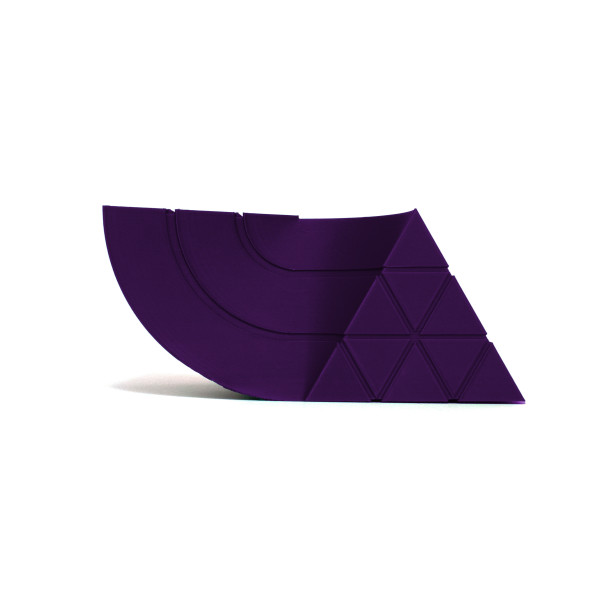 Filamento PLA Morado oscuro (Aubergine) Smartfil 1,75 o 2.85 mm